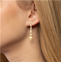 Orecchini Desmos Donna in Argento CRYSTAL GALA G OR - CRYSTAL GALA G OR